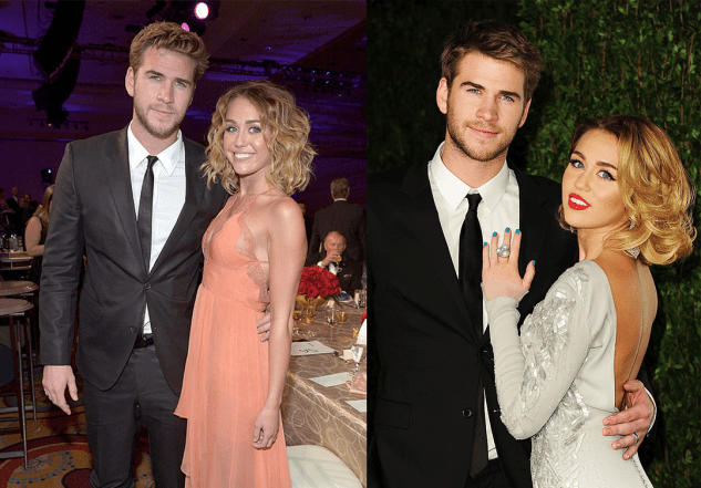 Майли Сайрус и Лиам Гемсворт, фото вместе