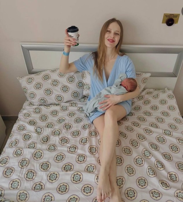 Анна Сагайдачна народила сина