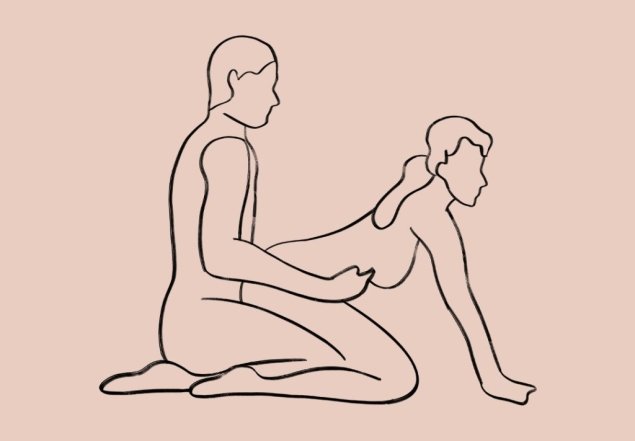 поза для утреннего секса