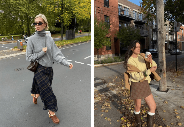 Модні спідниці на зиму 2025-2026, фото