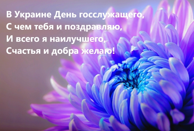 День государственной службы Украины: искренние поздравления в картинках и прозе  - фото №9