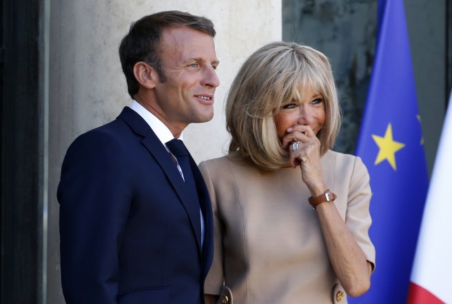 Еммануель і Бріжит Макрон зараз, фото