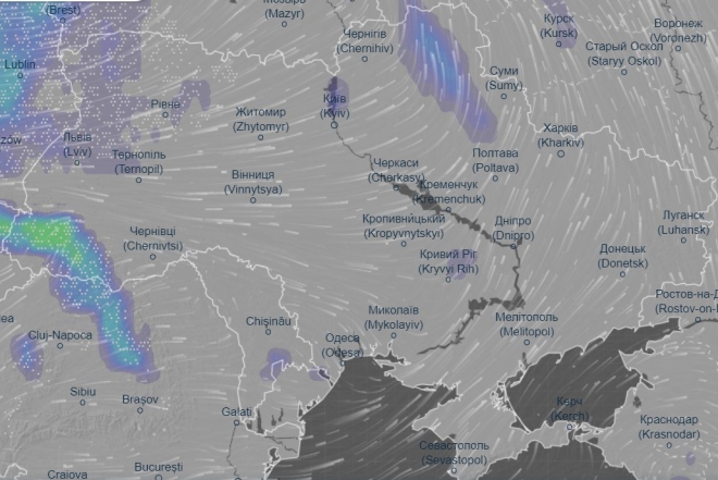 Погода в Украине на утро 5 апреля