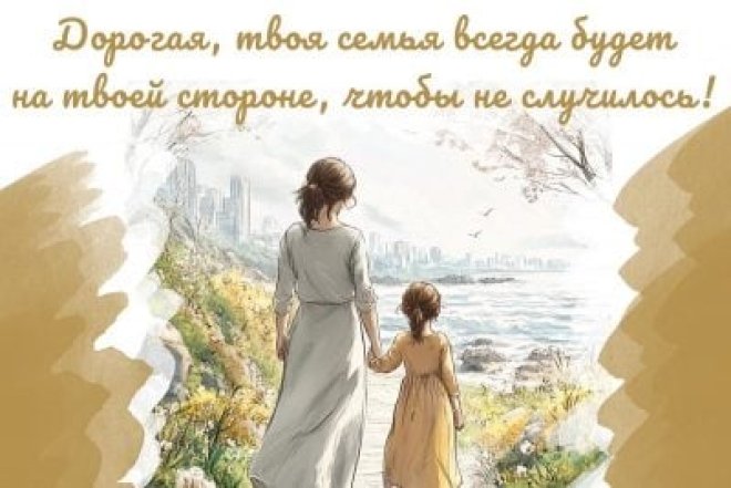 Трогательные поздравления и милые открытки с Днем дочери.