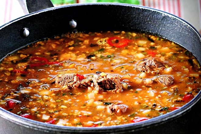 Острый суп харчо, пошаговый рецепт с фото | Рецепт | Еда и вино, Национальная еда, Еда