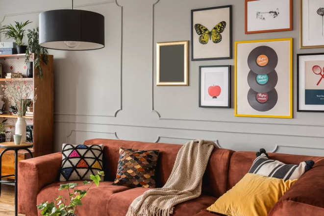 Декор стін фотографіями: ідеї для сімейного простору