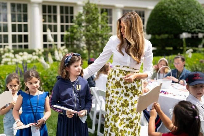 Стиль Меланії Трамп, фото