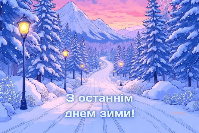 Открытки с последним днем зимы