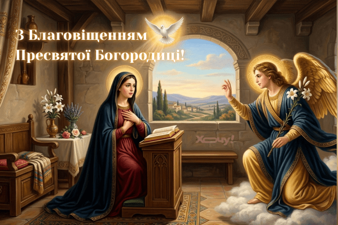 Картинки на Благовещение, поздравления и открытки