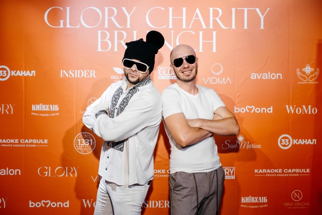 GLORY CHARITY BRUNCH: Roland Orban & Dr. Duke