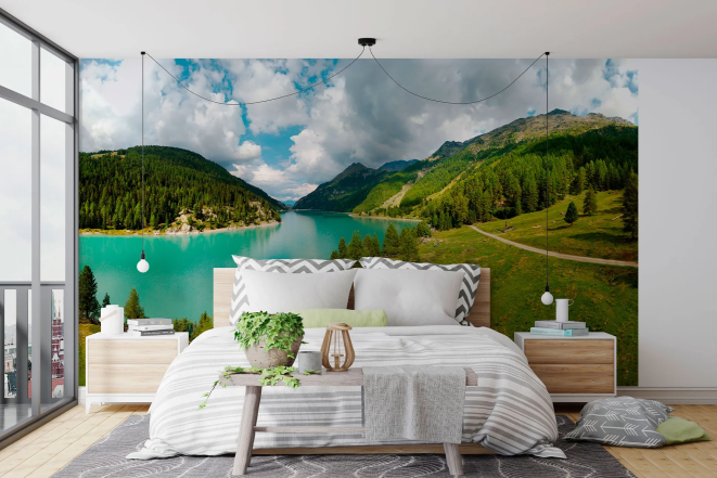 Стіна з фотошпалерами