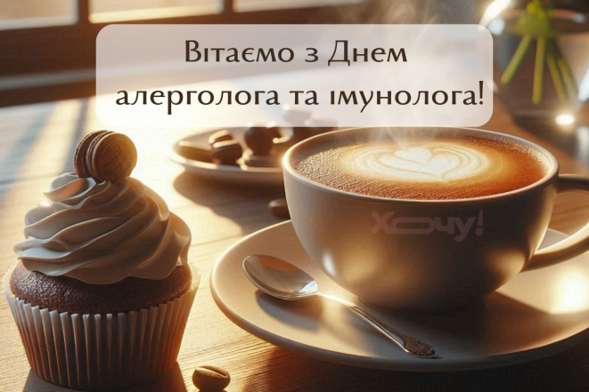 Гарні вітання з Днем алерголога та імунолога українською