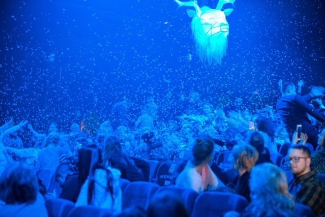 1,5 тонны снега, оживающие фигуры зверей и летающий Рассказчик: чем удивляют зрителей 5D шоу "Winterra" ? - фото №2
