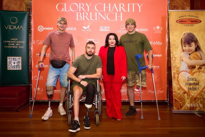 GLORY CHARITY BRUNCH 2024 у Києві: Сергій Єлістратов, Вадим Коріцький, Лала Цукерман, Павло Чучко