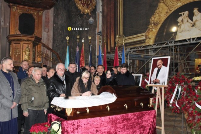 Похороны Степана Гиги во Львове, фото