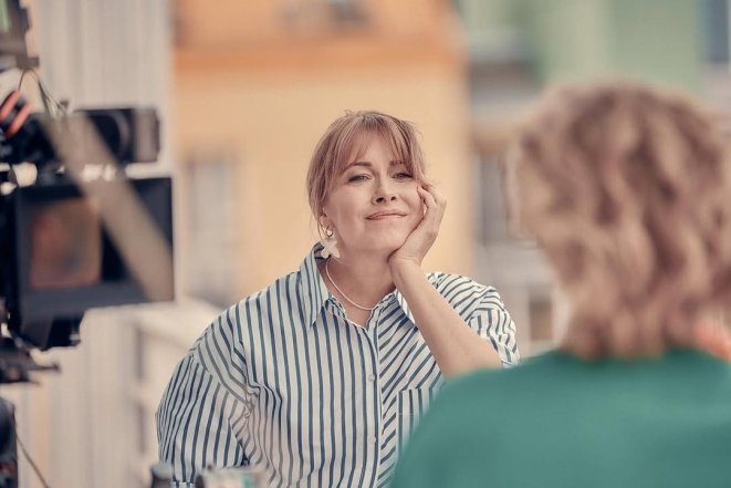 Кравець відростила волосся