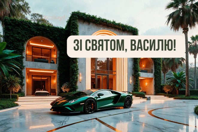 Поздравление с Днем ангела Василия