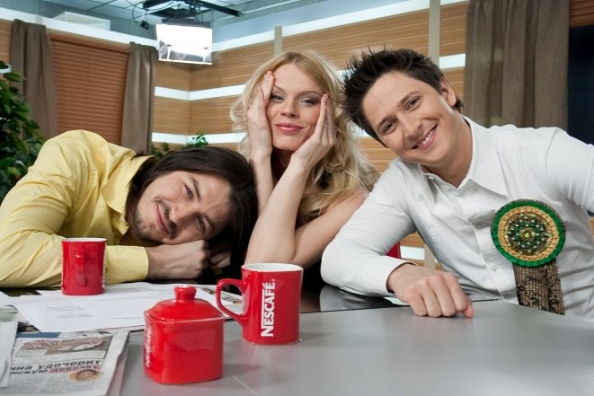 Ольга Фреймут, Сергій Притула та Олександр Педан, фото