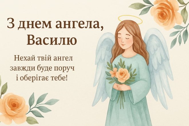 Поздравление с Днем ангела Василия
