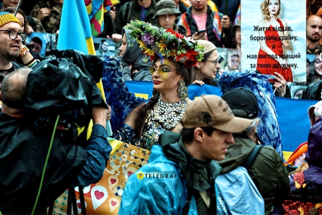 Как прошел ЛГБТК+ прайд в столице Украины