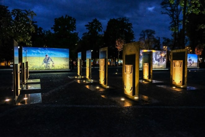 Уникальные мемориалы Героям Небесной Сотни