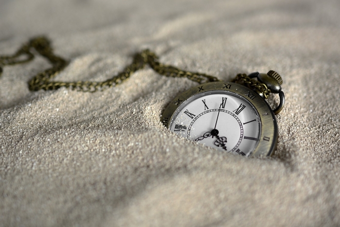 Часы в песке, фото