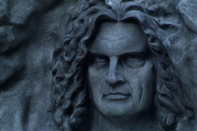 памятник Кузьме Скрябину в Коростышеве