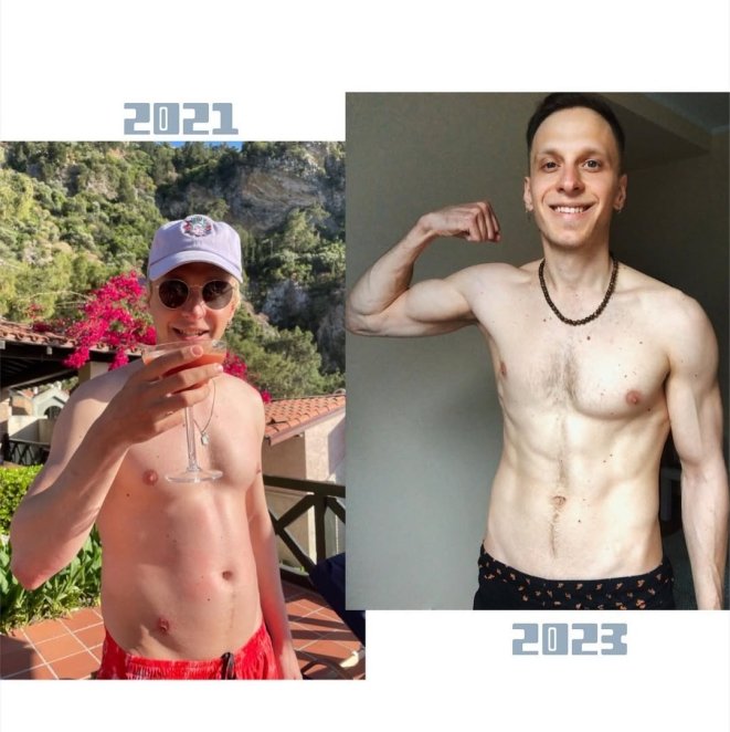 саша из Киева днем и ночью похудел, фото