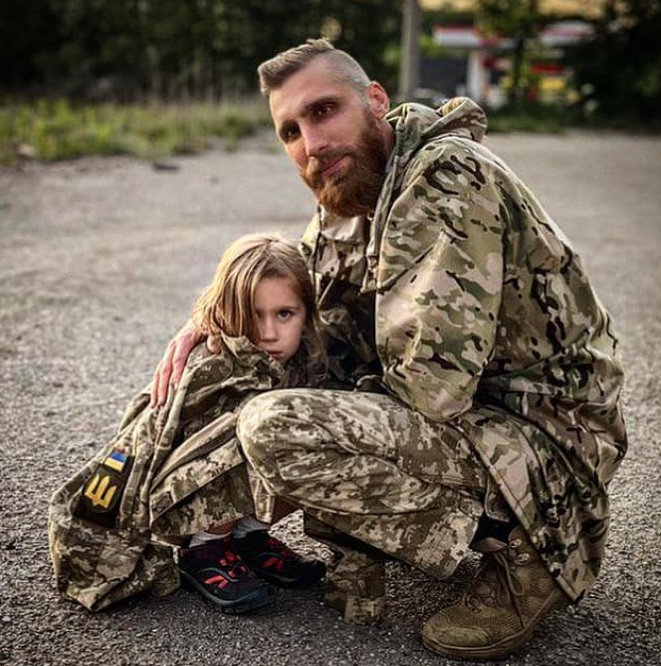Павло Вишебаба та його донька