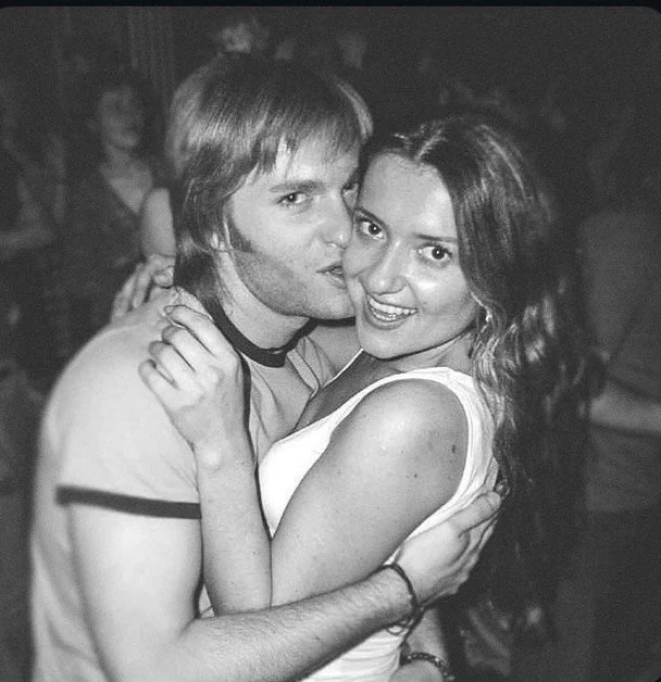 Ель Кравчук та Наталія Могилевська в молодості