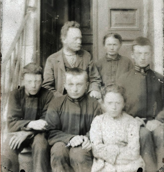 Иван Франко и его дети, фото