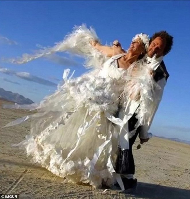 Невдалі весільні сукні та дивні образи