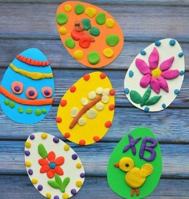 Декор на Пасху 2026 из пластилина, идеи