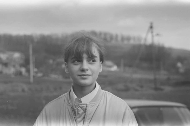 Дарина Федина в юности, фото