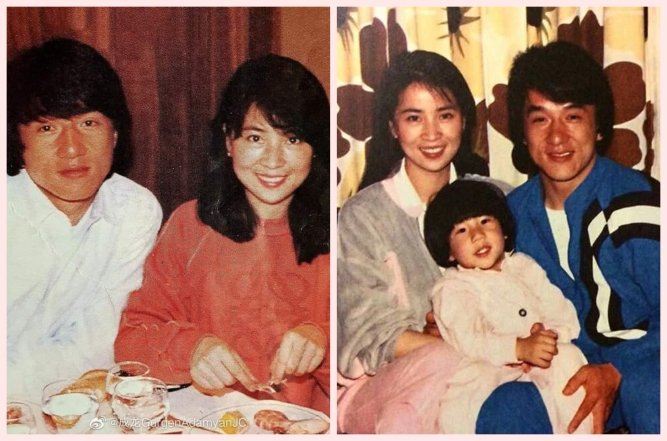 Джекі Чан і його дружина, фото