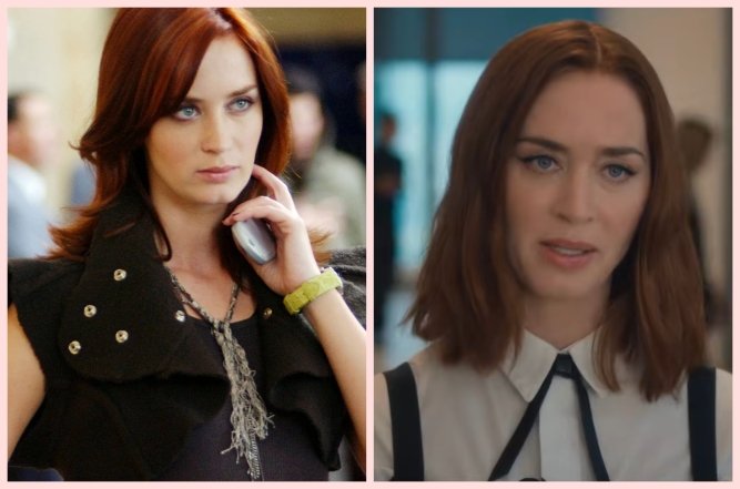 Как изменилась Эмили Блант, фото