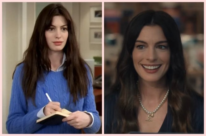 Как изменилась Энн Хэтэуэй, фото