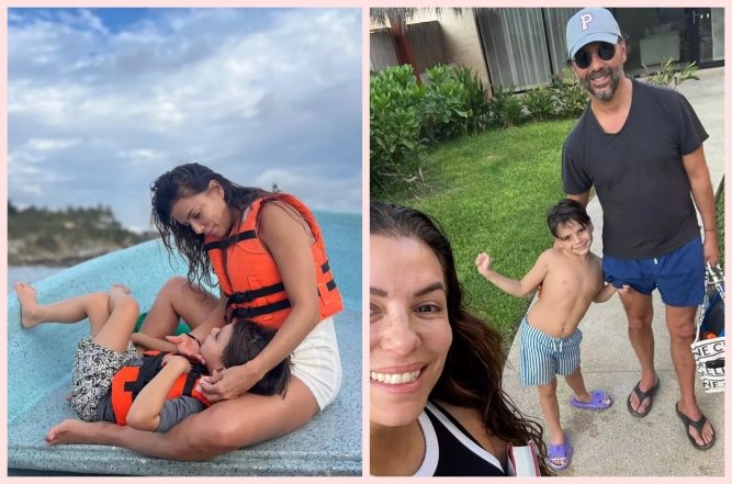 Єва Лонгорія і її син, фото