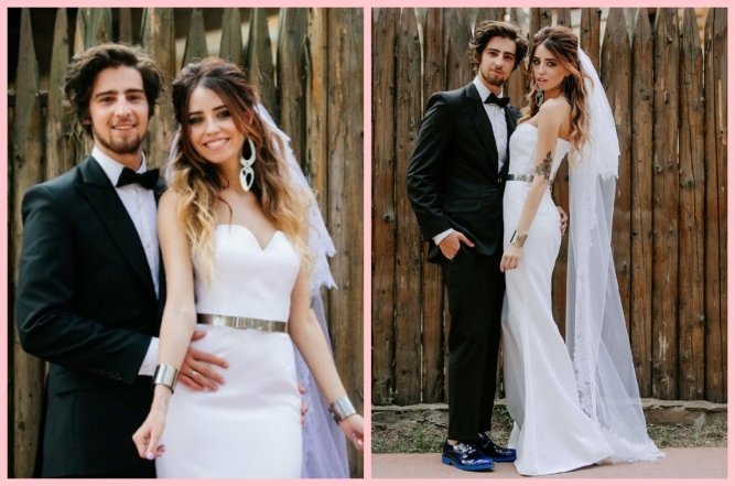 Надя Дорофєєва і Володимир Дантес - весільні фото