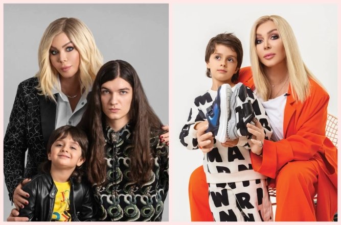 Діти Ірини Білик, фото