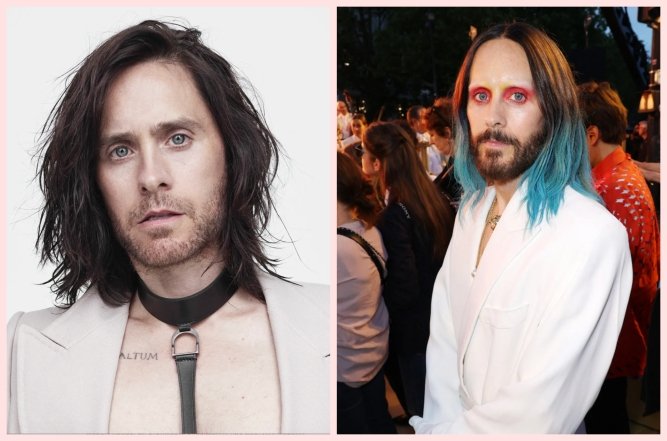 Джаред Лето з фарбованим волоссям, фото