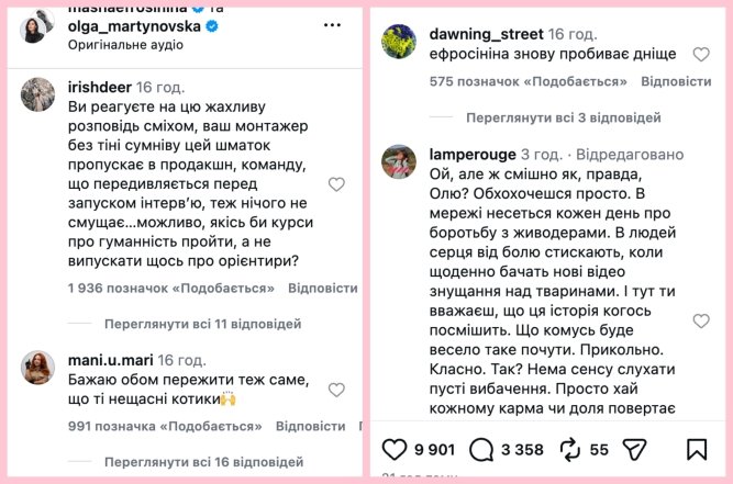 Реакция Сети на интервью Мартыновской Ефросининой - фото