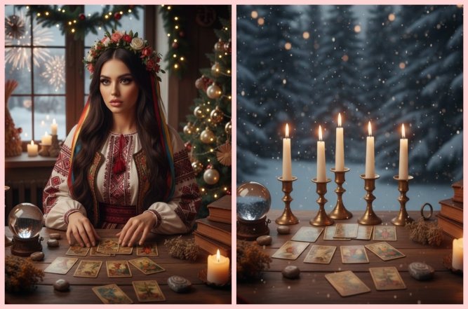 как гадать на рождество