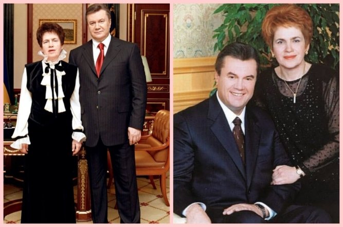 Людмила Янукович и Виктор Янукович, фото