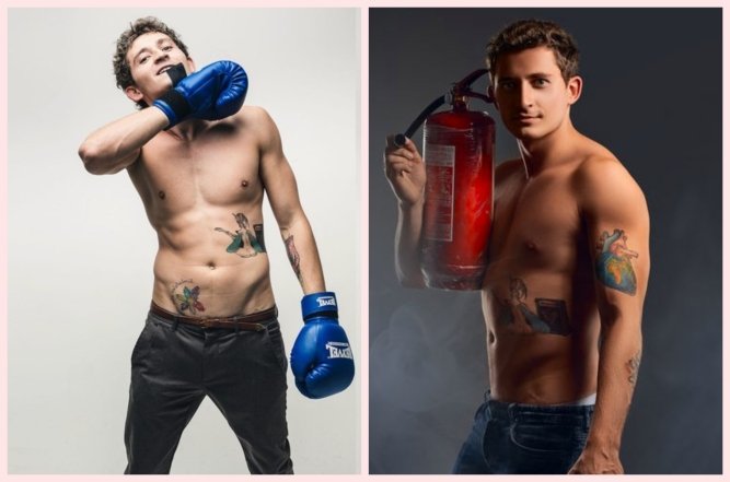 Коля Серга без футболки, фото