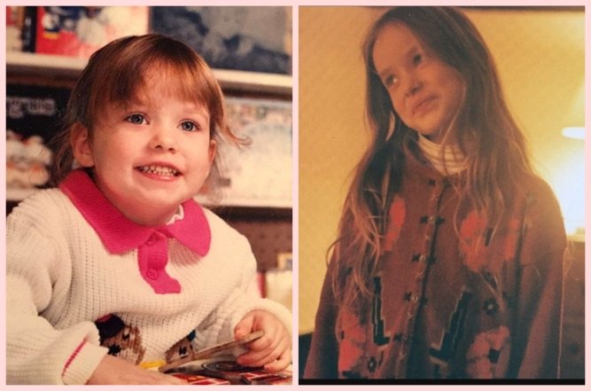 Олівія Вайлд в дитинстві, фото