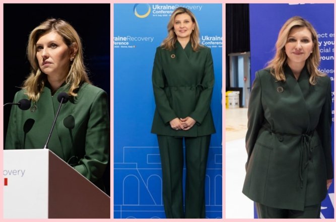 Найкращі образи Олени Зеленської, фото