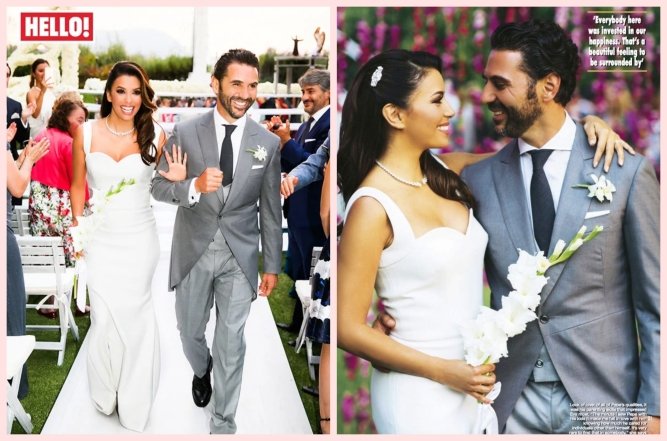 Єва Лонгорія та Хосе Антоніо Бастон, фото з весілля