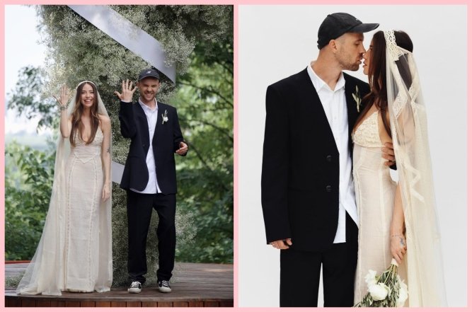 Надя Дорофєєва і Михайло Кацурін одружилися, фото