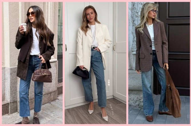 Модні джинси для роботи, фото